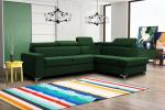 Zobrazit detail zboží: Sedací souprava Silk P zelená (pravé)