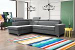 Zobrazit detail zboží: Sedací souprava Silk L světle šedá (levé)