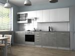 Zobrazit detail zboží: Kuchyňská Linka Pamis 320/260 bílá/beton (Pamis)