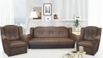Zobrazit detail zboží: Sedací souprava  Agáta 3f+1+1 světle hnědá (3+1+1)