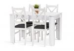 Zobrazit detail zboží: Jídelní set Iris 4 bílá/šedá ()