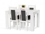 Zobrazit detail zboží: Jídelní set Akord 4 bílá/šedá ()