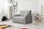 Zobrazit detail zboží: Rozkládací křeslo Vivian Soft I - šedá (rozkládací křesla)