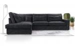 Zobrazit detail zboží: Sedací souprava Carny L Palladium 19 černá (Rohové)