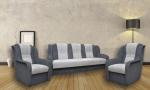 Zobrazit detail zboží: Sedací souprava Ušák 3f+1+1 Aston šedá (3+1+1)