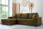 Zobrazit detail zboží: Sedací souprava Lola L khaki (Rohové)