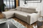Zobrazit detail zboží: Sedací souprava Darina Premium L bílá káva (levé)