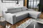 Zobrazit detail zboží: Sedací souprava Darina Premium P světle šedá (pravé)