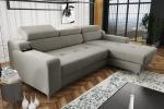 Zobrazit detail zboží: Sedací souprava Darina Premium P šedá (pravé)