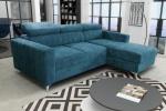 Zobrazit detail zboží: Sedací souprava Mildred Premium P modrá (pravé)