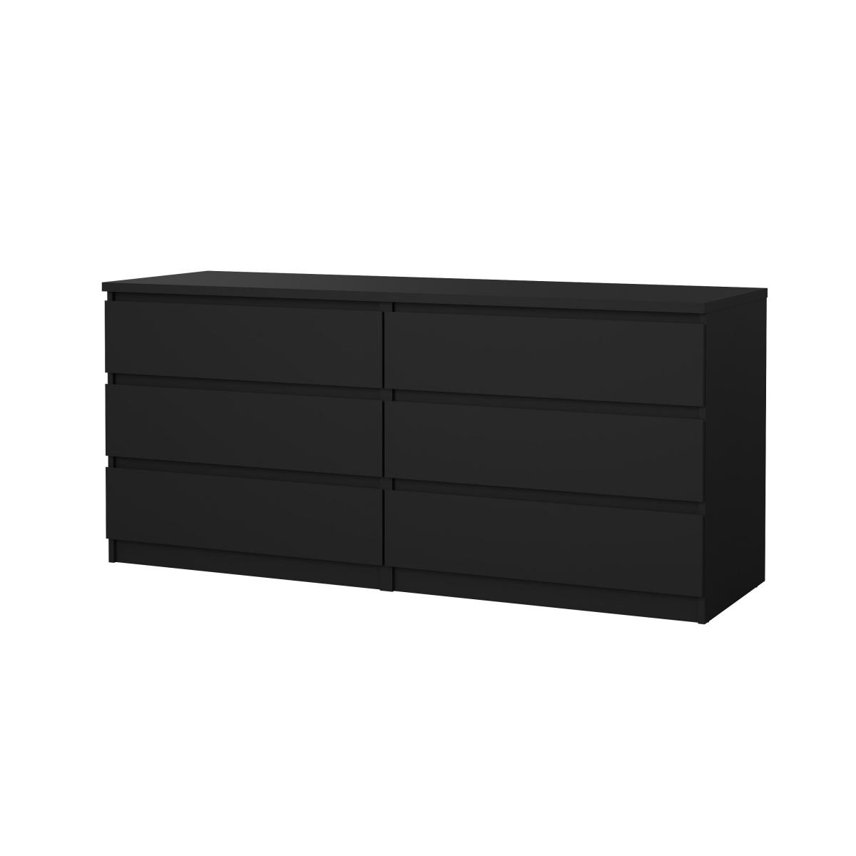 Komoda Simplicity 232 černý mat