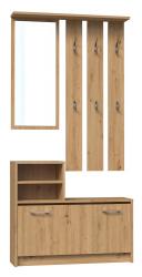 Zobrazit detail zboží: Předsíňová stěna Jantar dub artisan ()