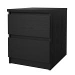 Zobrazit detail zboží: Noční stolek Simplicity 230 woodgrain černá (noční stolky)