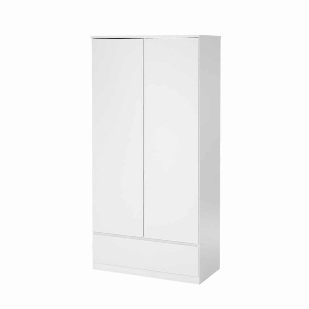 Skříň Simplicity 287 bílý lesk