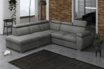 Zobrazit detail zboží: Sedací souprava Bodie II levá  šedá (levé)