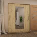 Zobrazit detail zboží: Skříň Julie 150 dub artisan (s posuvnými dveřmi)