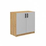 Zobrazit detail zboží: Skříňka Matylda 102 spodní sv.šedá/dub artisan (Kancelářský nábytek)