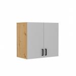 Zobrazit detail zboží: Skříňka Matylda 104 horní sv.šedá/dub artisan (Kancelářský nábytek)