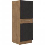 Zobrazit detail zboží: Kuchyňská skříň Vega 50 DK 145 1F (3S) BB matera mat/dub lancelot (Vega)