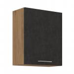 Zobrazit detail zboží: Kuchyňská skříňka Vega 60 G 72 1F matera mat/dub lancelot (Vega)