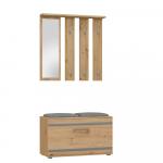 Zobrazit detail zboží: Předsíňová sestava Granát dub artisan (sestavy)