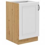 Zobrazit detail zboží: Kuchyňská skříňka Stipe 50 ZL 1F BB bílá/dub artisan (Stilo)