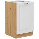 Zobrazit detail zboží: Kuchyňská skříňka Stipe 60 D 1F BB bílá/dub artisan (Stilo)