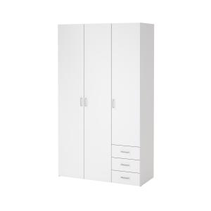 Zobrazit detail zboží: Skříň Sid 409 bílá/bílý lesk (Sid)