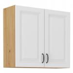 Zobrazit detail zboží: Kuchyňská skříňka Stipe 80 G 72 2F bílá/dub artisan (Stilo)