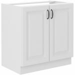 Zobrazit detail zboží: Kuchyňská skříňka Stipe 80 ZL 2F BB bílá (Stilo)